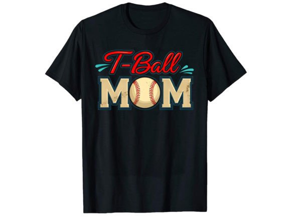 Celebrate the Diamond: F-Ball Mom Baseball T-Shirt Design