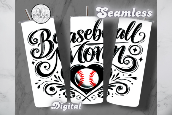 Celebrate the Season with a Timeless Baseball Mom Design