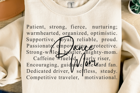 Celebrating the Dance Mom: Essential SVG & PNG Designs