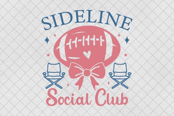 Coquette Bow Png SideLine Club Football: A Design for Game Day Spirit