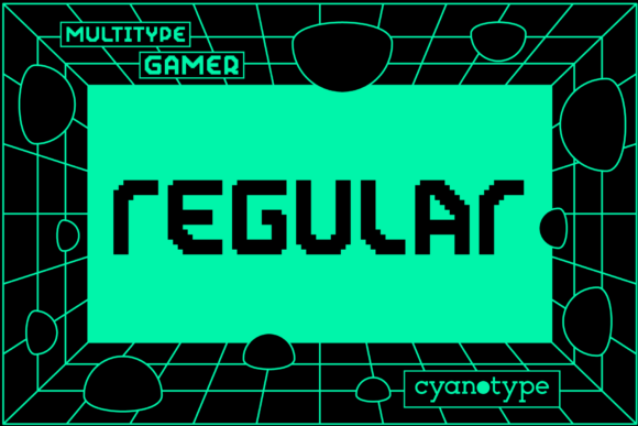 Gamer Regular: The Pixel Font with Punch