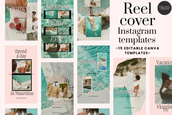 Master Your Aesthetic: Instagram Reel Cover Canva Templates