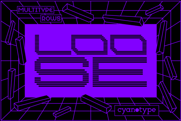 MultiType Rows Loose: Unlocking a Retro Pixel Aesthetic