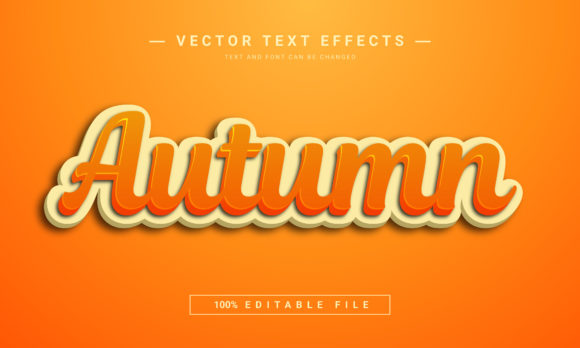 Warm Up Your Designs with This Editable Autumn Effect